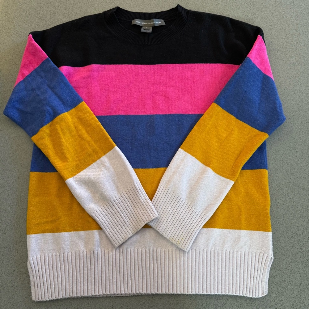 French Connection Colorblock Sweater